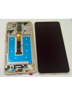Pantalla lcd para Huawei Mate 10 Pro BLA-L09 BLA-L29 mas tactil negro mas marco plata calidad premium