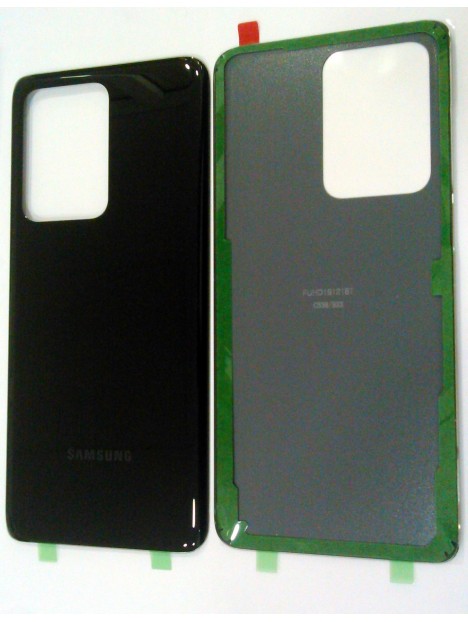 Tapa trasera o tapa bateria negra para Samsung Galaxy S20 Ultra SM-G988F SM-G988 G988F G988