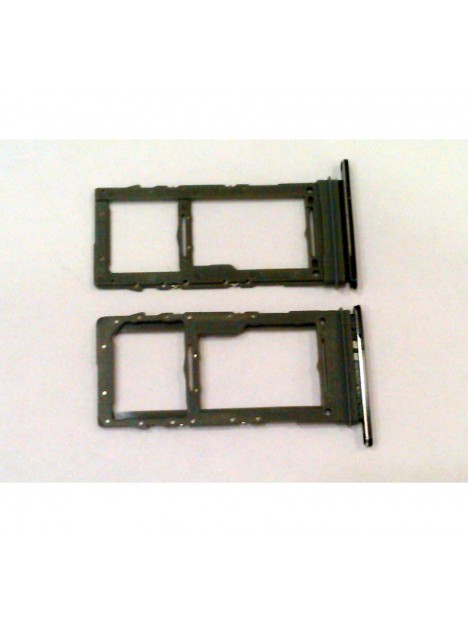 Soporte o bandeja single sim negra para Samsung Galaxy S20 G980F calidad premium