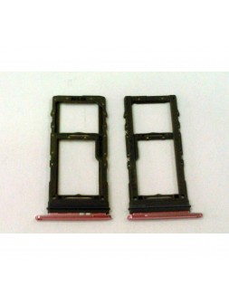 Soporte o bandeja single sim rosa para Samsung Galaxy S20 G980F calidad premium