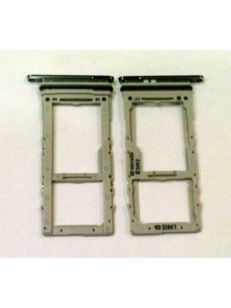 Soporte o bandeja dual sim azul para Samsung Galaxy S20 G980F calidad premium