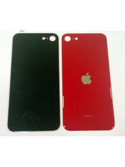 Tapa trasera o tapa bateria roja para IPhone SE 2020 A2275 A2296 A2298