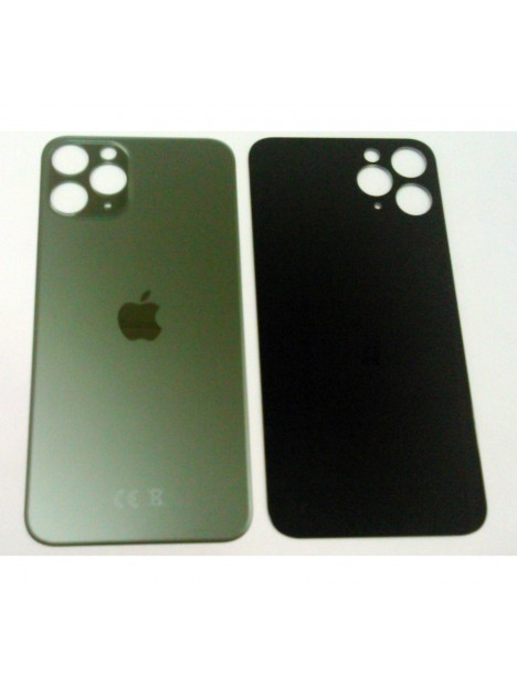 Tapa trasera o tapa bateria verde facil instalacion para Iphone 11 Pro A2160 A2215 A2217