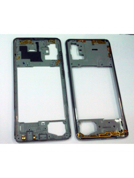 Carcasa central o marco blanco para Samsung Galaxy A71 A715F A715 calidad premium