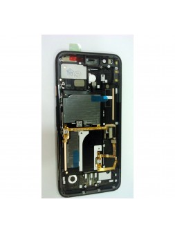 Pantalla lcd para Google Pixel 4 mas tactil negro mas marco rosa calidad premium G020I G020M G020N GA01188-US GA011