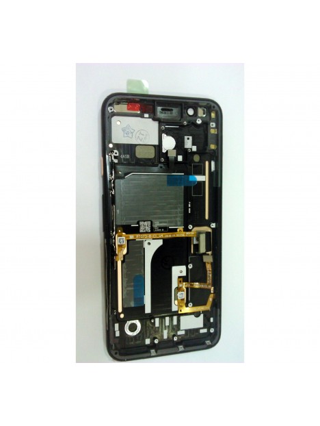 Pantalla lcd para Google Pixel 4 mas tactil negro mas marco rosa calidad premium G020I G020M G020N GA01188-US GA011