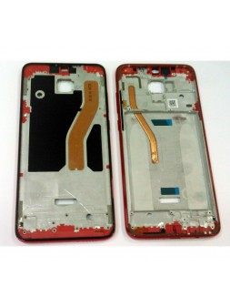 Carcasa central o marco rojo paraXiaomi Redmi Note 8 Pro calidad premium redmi note8 pro red rice note 8 pro red ri
