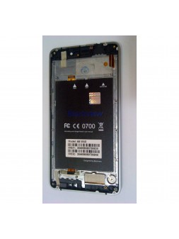 Pantalla lcd para Blackview A8 Max mas tactil negro mas marco gris calidad premium