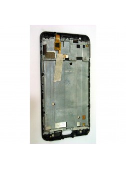 Pantalla lcd para Oukitel K6000 Plus mas tactil negro mas marco negro calidad premium