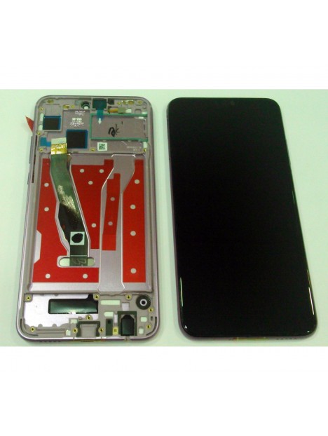 Pantalla lcd para Huawei Honor 8x mas tactil negro mas marco purpura calidad premium