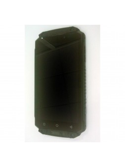 Pantalla lcd para Oukitel K10000 Max mas tactil negro mas marco negro calidad premium