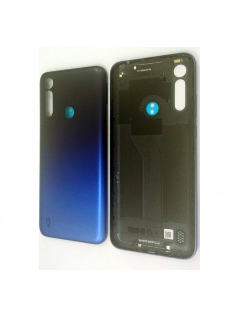 Tapa trasera o tapa bateria azul oscura para Motorola Moto G8 Power