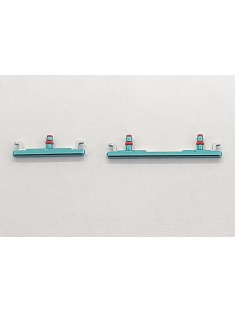 Set 2 botones verdes para Oneplus 8 Pro calidad premium