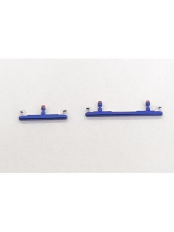 Set 2 botones azules para Oneplus 8 Pro calidad premium
