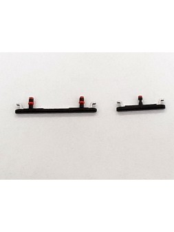 Set 2 botones negros para Oneplus 8 Pro calidad premium