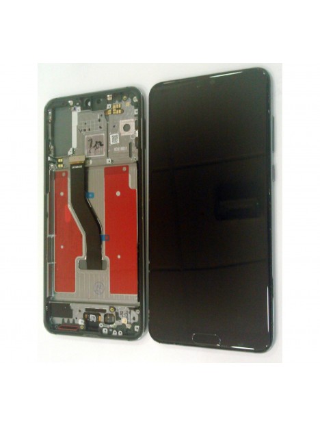 Pantalla lcd para Huawei P20 Pro mas tactil negro mas marco gris compatible CLT-AL01 CLT-AL00 CLT-L29 CLT-L29C CLT-