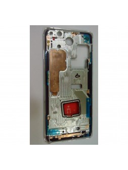 Carcasa central o marco plata para Huawei P40 Pro calidad premium