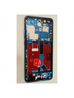 Carcasa central o marco azul para Huawei P40 Pro calidad premium