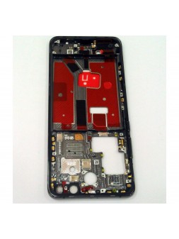 Carcasa central o marco negro para Huawei P40 Pro calidad premium