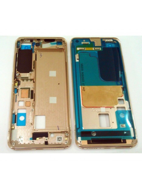 Carcasa central o marco blanco alpino para Xiaomi Mi 10 Pro calidad premium