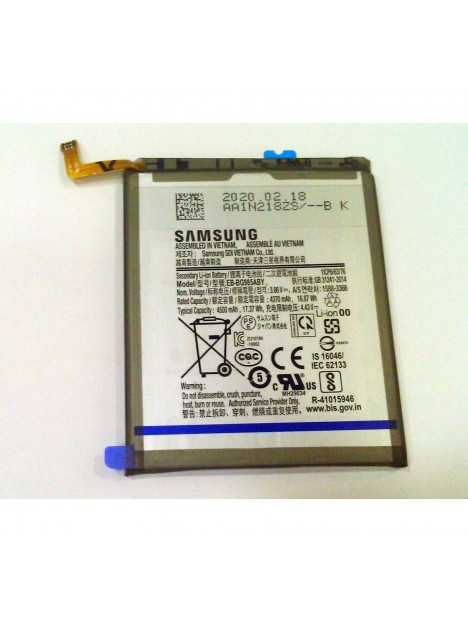 Batería Premium para Samsung S20 Plus SM-G986B SM-G985F SM-G986F  EB-BG985ABY