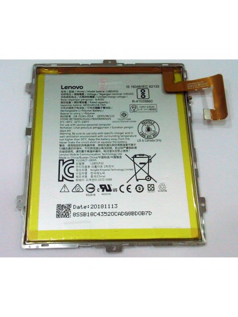 Batería Premium para L18D1P32 Lenovo Tablet M10 TB-X605L TB-X605F TB-X605M TB-X505X TB-X505L TB-X505F