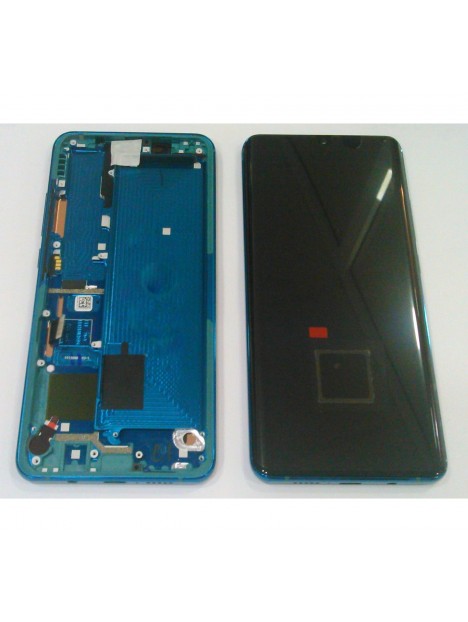 Pantalla LCD para Xiaomi Mi Note 10 mas tactil negro mas marco verde Xiaomi Mi Note 10 Pro Premium Service Pack