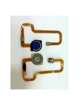 Flex boton mas lector huella azul marino para Xiaomi Redmi Note 8 calidad premium C3J M1908C3JH M1908C3JG M1908C3JI