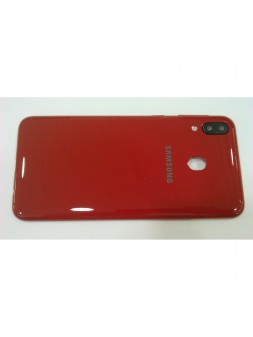 Tapa trasera o tapa bateria roja para Samsung Galaxy M20 SM-M205F SM-M205D
