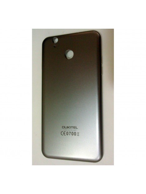 Tapa trasera o tapa bateria gris para Oukitel U7 Plus