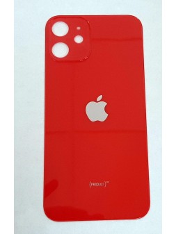 Tapa trasera o tapa bateria roja para Iphone 12 mini