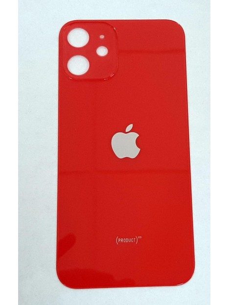 Tapa trasera o tapa bateria roja para Iphone 12 mini