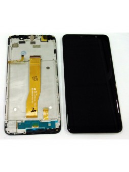 Pantalla lcd para Wiko Y80 mas tactil negro mas marco negro calidad premium