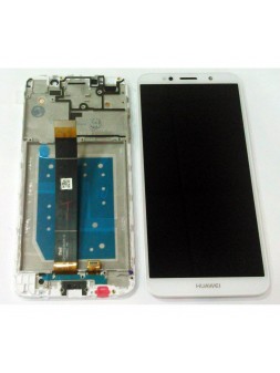 Pantalla lcd para Huawei Ascend Y5 2018 DRA-L21 Y5 Prime 2018 Honor 7 Play Honor 7S mas tactil blanco mas marco bla