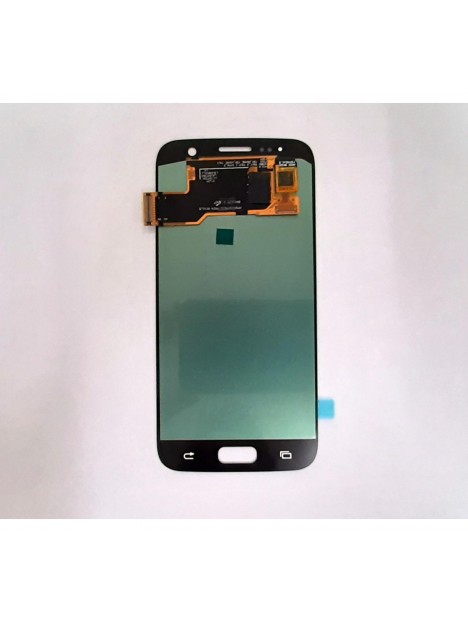 Pantalla lcd calidad oled para Samsung Galaxy S7 G930 G930F SM-G930 SM-G930F mas tactil blanco compatible