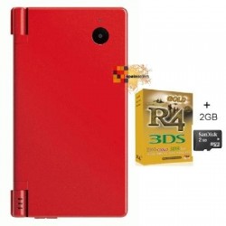 Pack consola Nintendo DSi roja + R4i + Micro SD 4GB