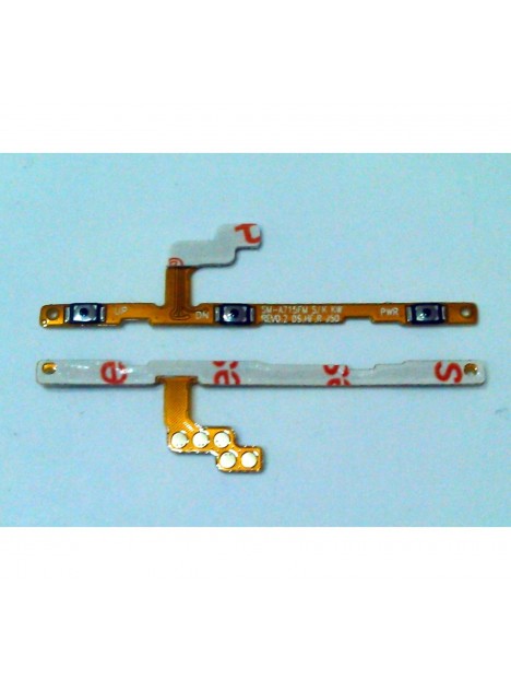 Flex power mas volumen para Samsung Galaxy A71 A715F A715 SM-A715 SM-A715F calidad premium