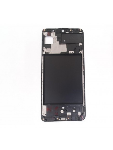 Carcasa central o marco negro para Samsung Galaxy A70S A707 SM-A707 calidad premium