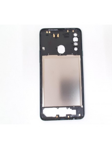 Carcasa central o marco verde para Samsung Galaxy A20S A207 calidad premium