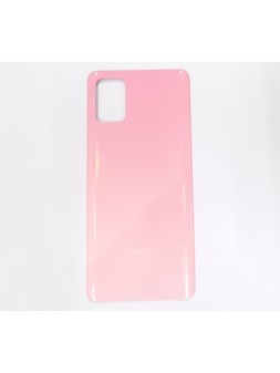 Tapa trasera o tapa bateria rosa para Samsung Galaxy A71 A715F A715