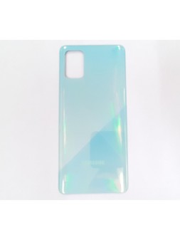 Tapa trasera o tapa bateria azul para Samsung Galaxy A71 A715F A715