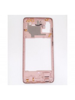 Carcasa central o marco rosa para Samsung Galaxy A51 A515F A515 calidad premium