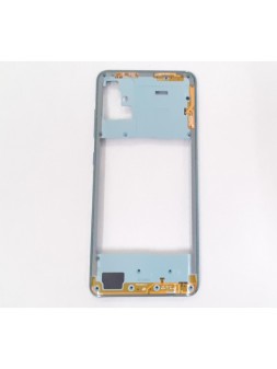 Carcasa central o marco azul para Samsung Galaxy A51 A515F A515 calidad premium