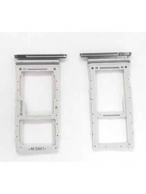 Soporte o bandeja dual sim negra para Samsung Galaxy S20+ S20 PLUS SM-G986F SM-G986 G986F G986G calidad premium