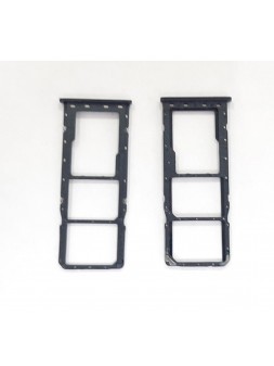 Soporte o bandeja dual sim azul para Samsung Galaxy A20S A207 calidad premium
