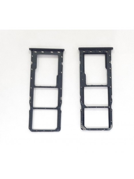 Soporte o bandeja dual sim azul para Samsung Galaxy A20S A207 calidad premium