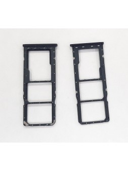 Soporte o bandeja dual sim azul para Samsung Galaxy A10S A107F calidad premium