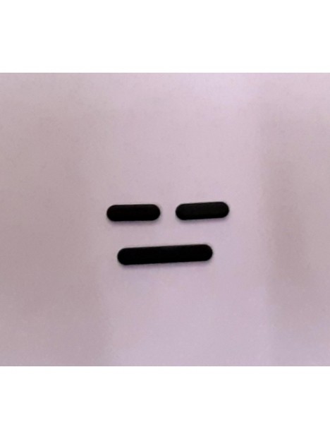 Set boton power y volumen negro para Doogee S95 Pro calidad premium