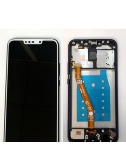 Pantalla LCD Premium para Huawei Mate 20 Lite mas tactil blanco mas marco azul