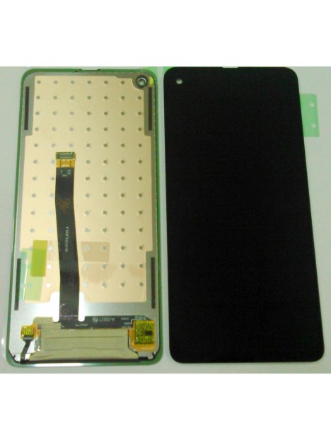 Pantalla lcd para Samsung G715F Galaxy Xcover Pro + táctil negro calidad Premium Service Pack